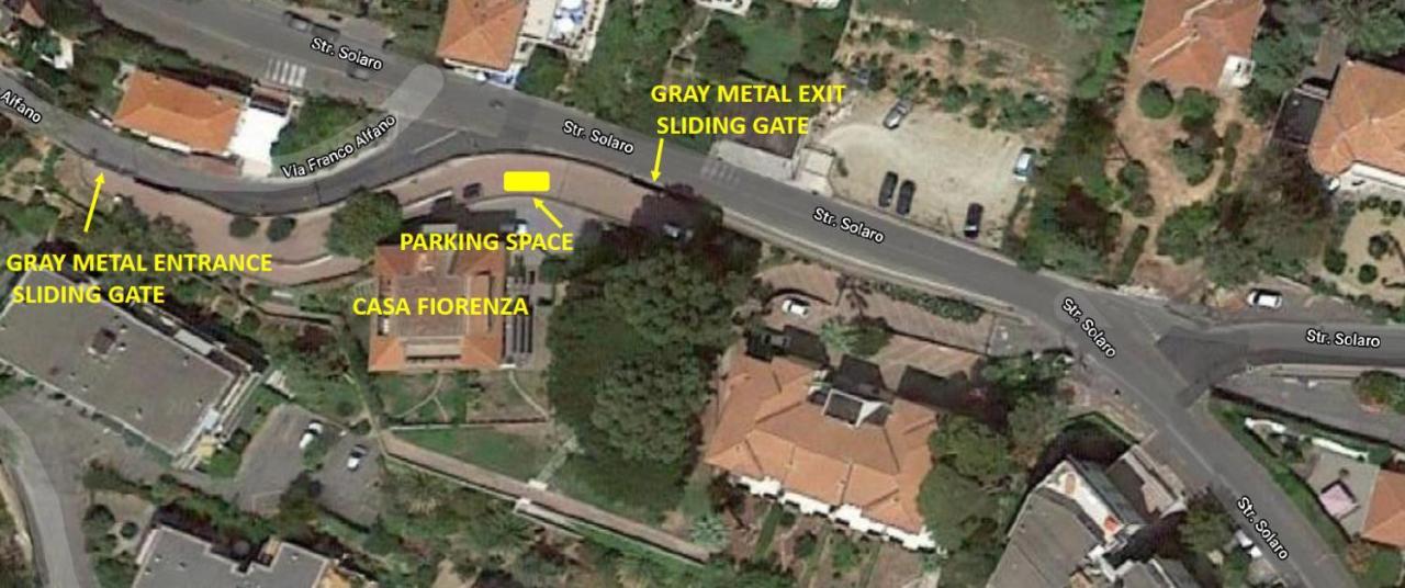 Casa Fiorenza Parcheggio Privato Sanremo Bagian luar foto